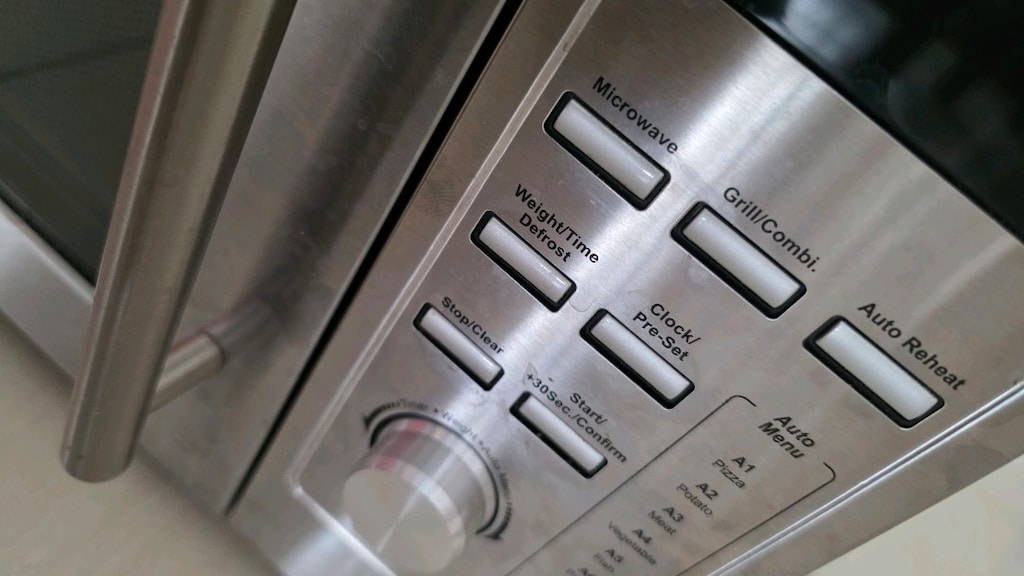 Kenwood inox Grill ve defrost özellikli mikrodalga fırın - 6