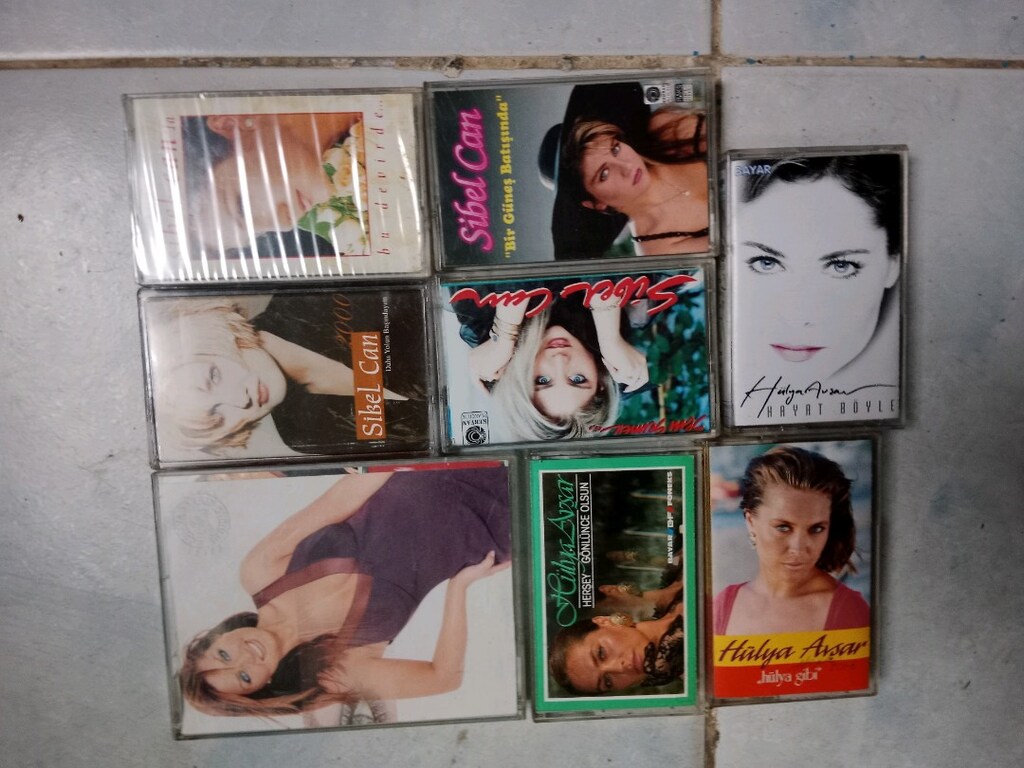 CD 9 adet Sibel Can ve Hülya Avşar orijinal temiz - 2