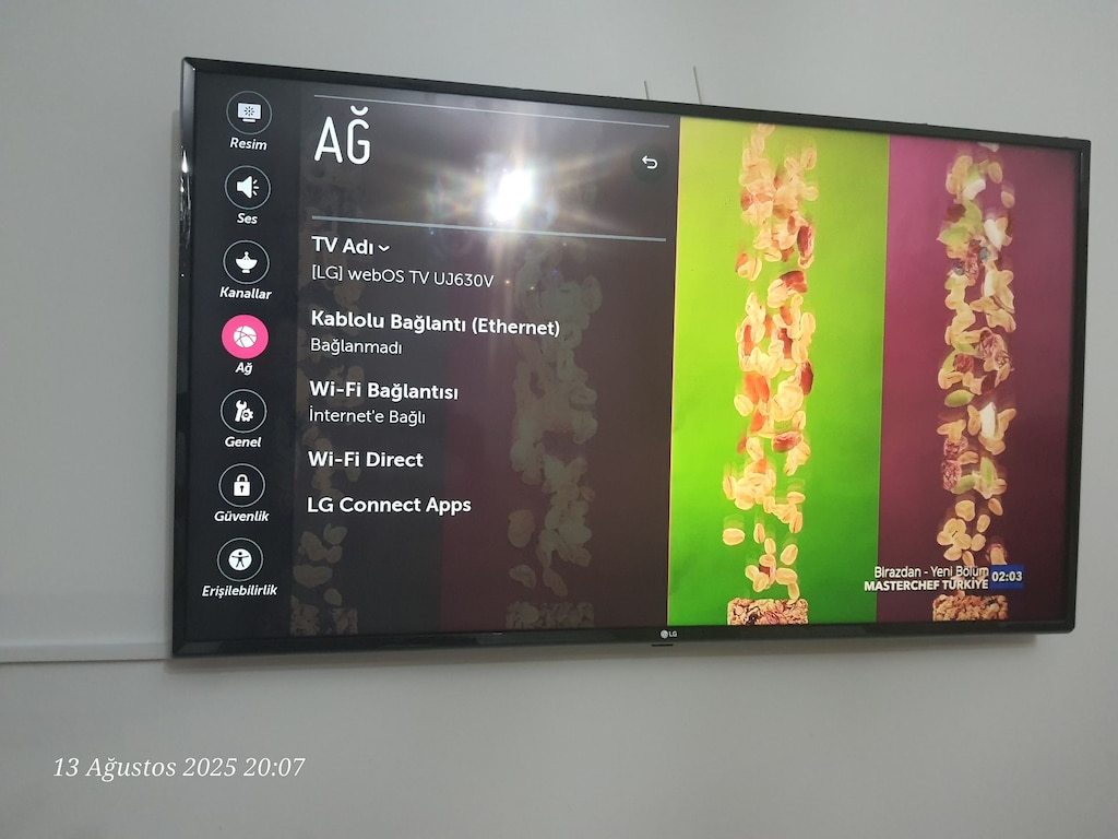 LG-WİFİ-DAHİLİ UYDU-UHD-4K-IPS-EKRAN-SISTEM-WEBOS 3.5-49'INC - 5
