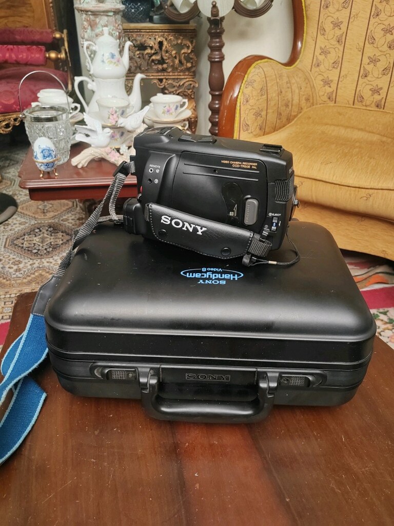 Sony ccd tr50e video el kamerası - 5
