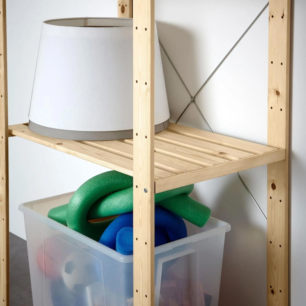 IKEA HEJNE Raf Ünitesi, Çam, 78x50x171 cm - 4