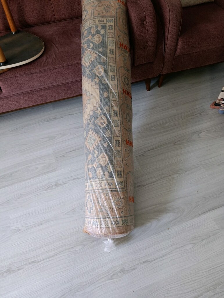 4 metre kare temiz yeni yıkanmış halı - 3
