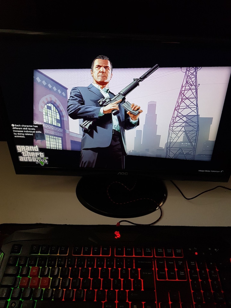 TEMİZ HAZIR SET GTX 1050 Ti 16 GB RAM / AOC Monitörlü Masaüstü - 10