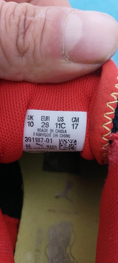 Orjinal puma çok az giyilmiş sıfır ile arasındaki fark Fiyatı - 4