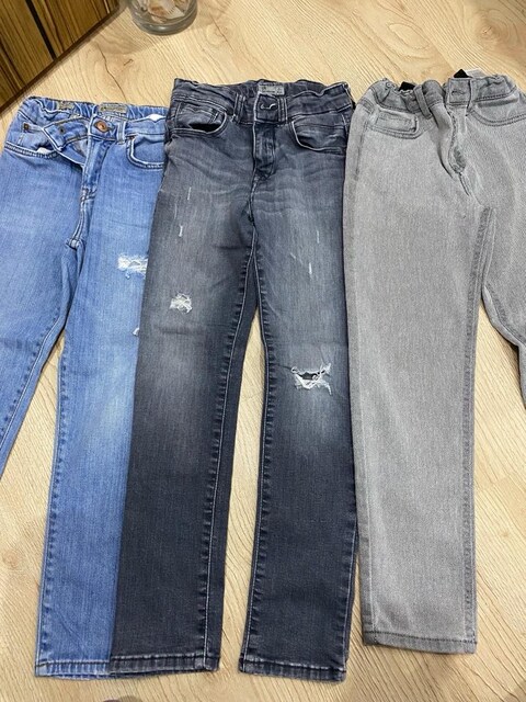3 adet Jean Pantolon