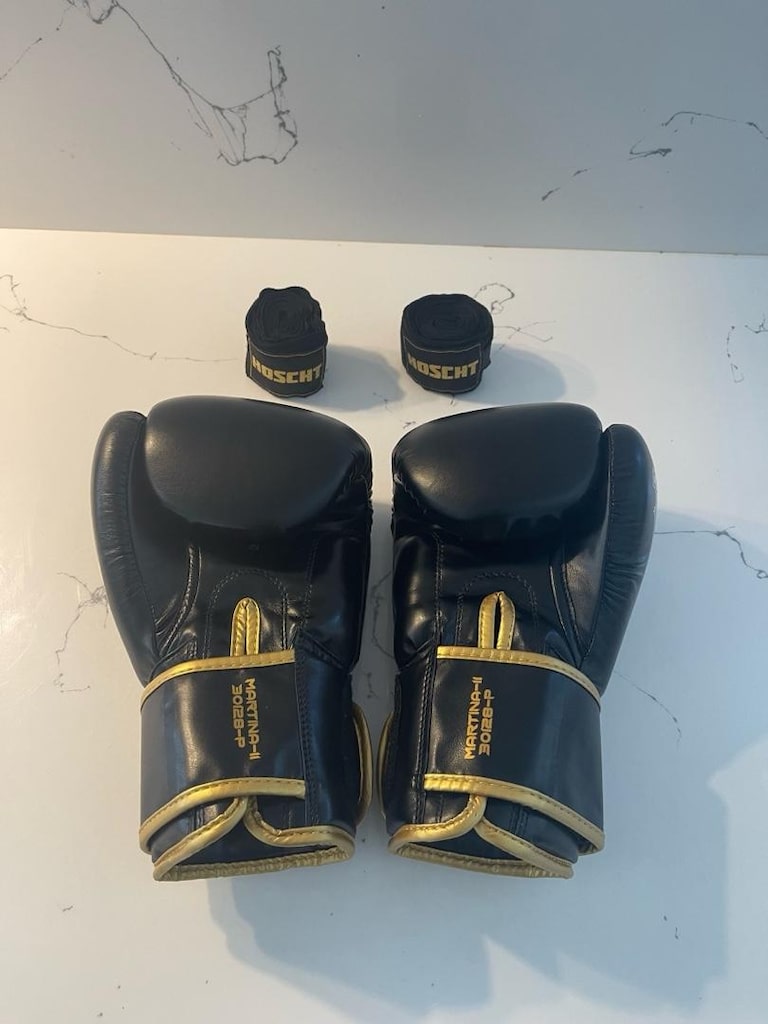 Dragon 10 OZ Boks Eldiveni + Bandaj | Temiz Kullanılmış | - 2