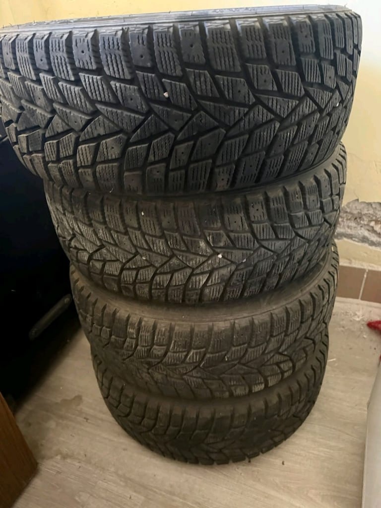 Dunlop kış lastikli Audi jant 17 45 225 - 3