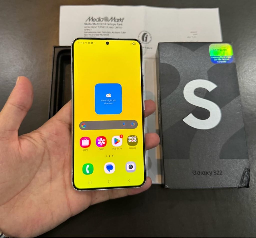 SAMSUNG S22 128-8 GB TR KUTU FATURALI İŞLEMSİZ - 2