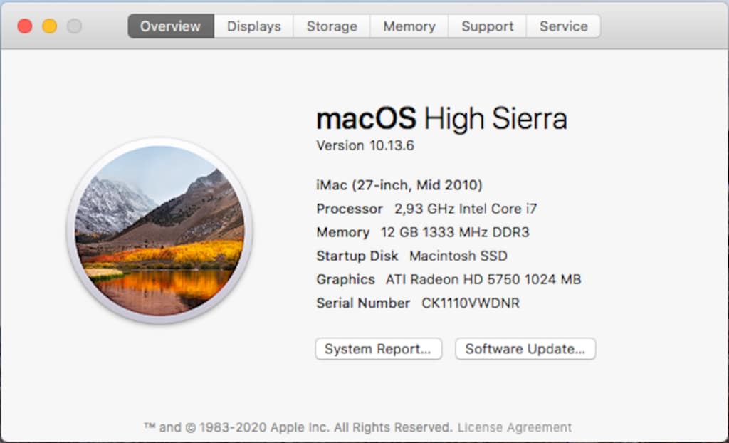 iMac Mid 2010 27" i7 12 GB RAM 250GB SSD 1TB HDD - 4