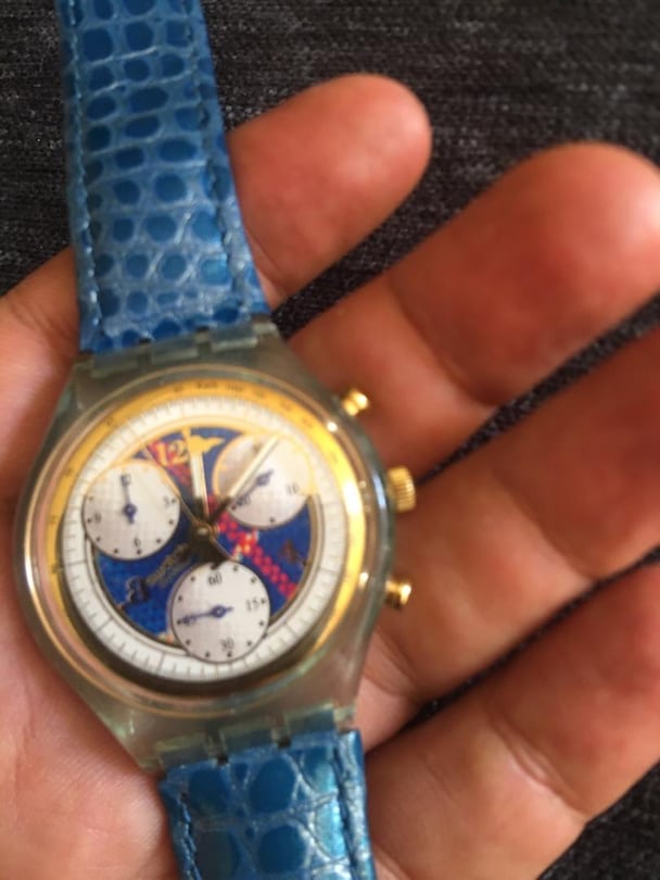 Swatch Irony Chronograph SCK105 - 1994 - 1. Nesil - 3