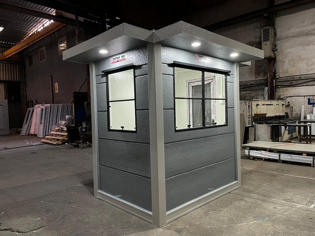 KABİNKONTEYNER YAPI KAMPANYA 150X210 METROPOL GÜVENLİK KULÜBESİ - 6