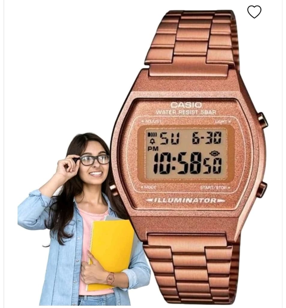 Orjinal Casio RoseGold Kadın Saat - 3