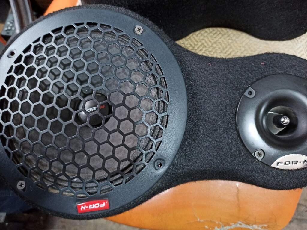 iki adet forx 20cm midrençler iki adet Forx dome tiveter iki adet yüks - 4