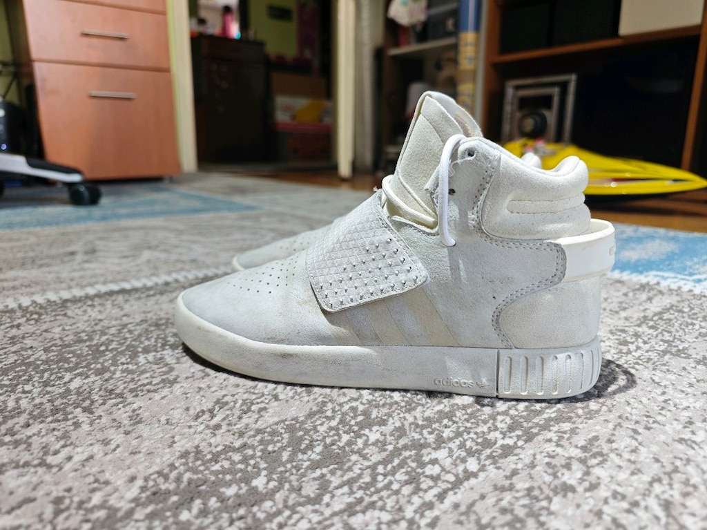 Adidas Beyaz Tubular invader Sneaker - 10