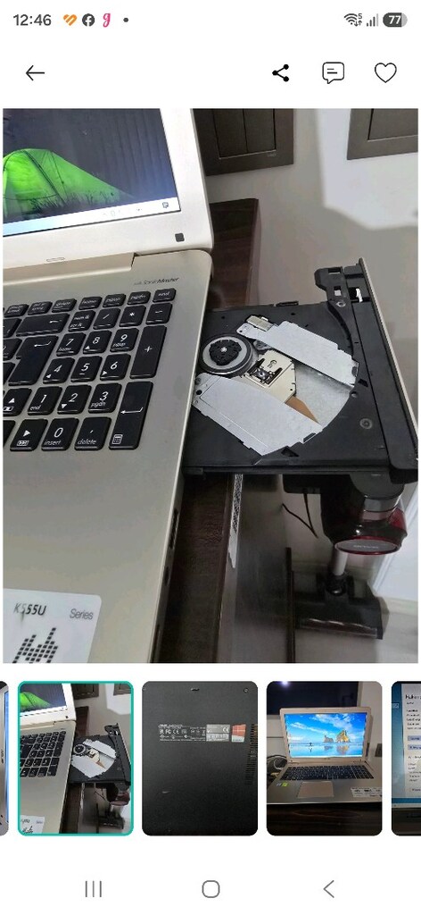 ASUS K555U 480 GB KIOXIA Exceria SSD takılı - 11
