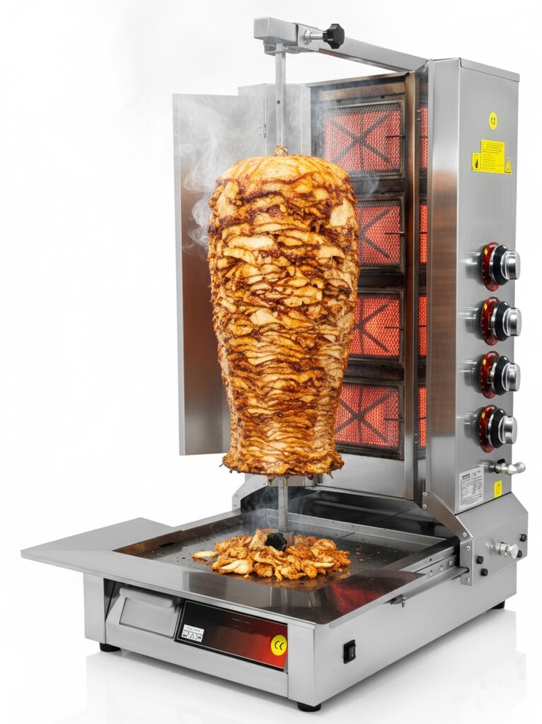 3-4-5 LÜ ALTTAN MOTORLU DÖNER OCAĞI MAKİNASI İSTANBU İÇİ KAPIDA ÖDE - 2