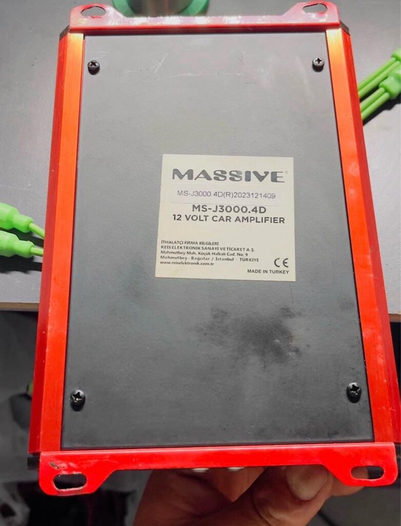 Massive stereo amfi 4x150 rms - 4