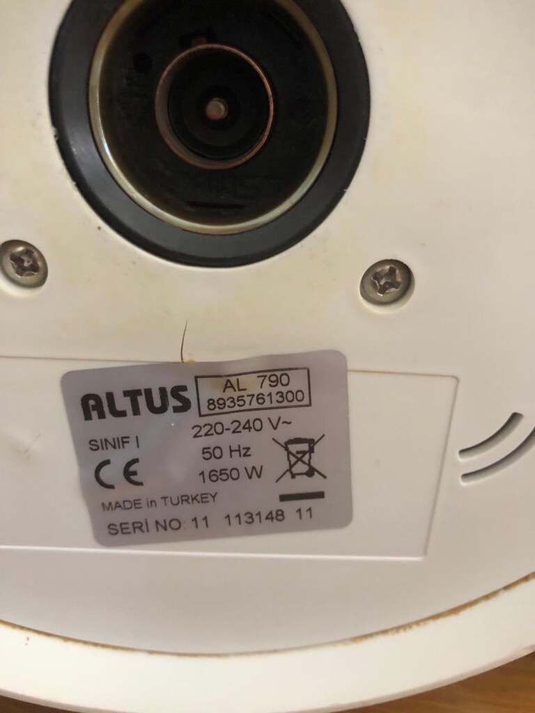 Altus Elektrikli Çay Makinası Alt Taban - 5
