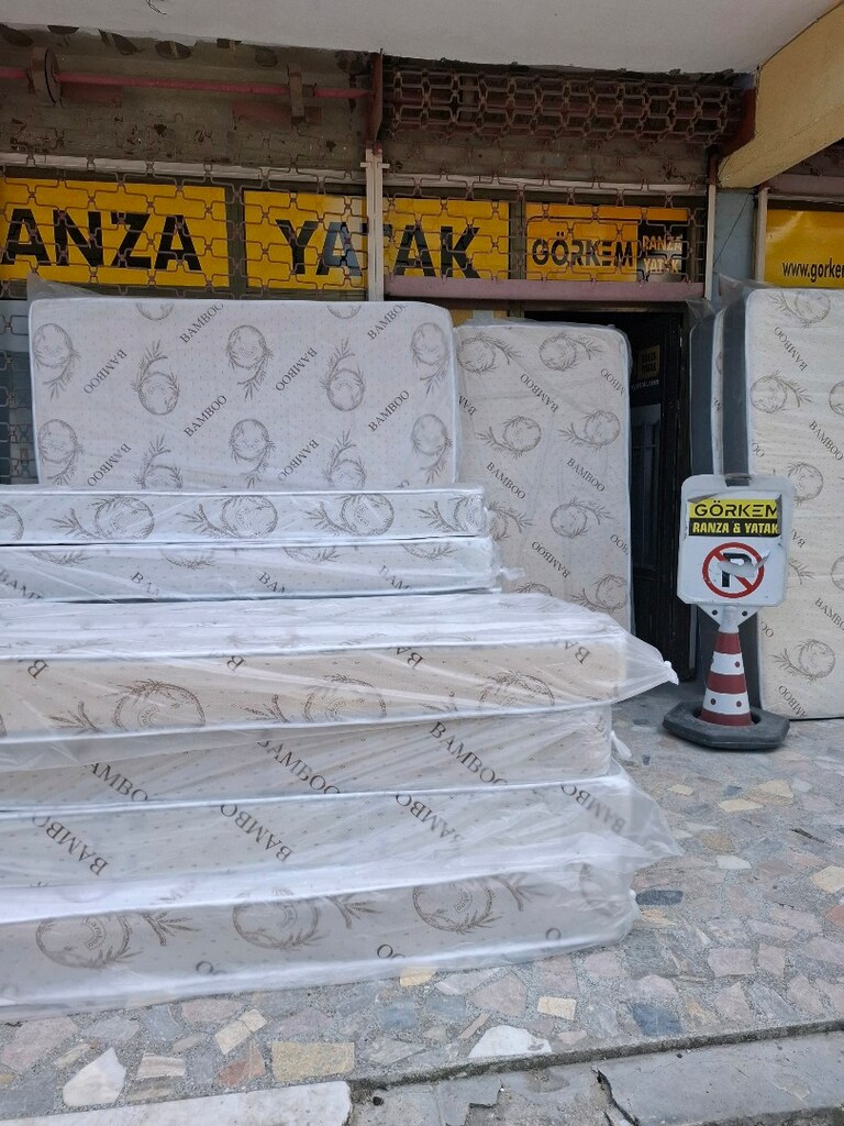 190x90 CM ORTOPEDİK BAMBOO YATAK ÜCRETSİZ TESLIMAT - 4
