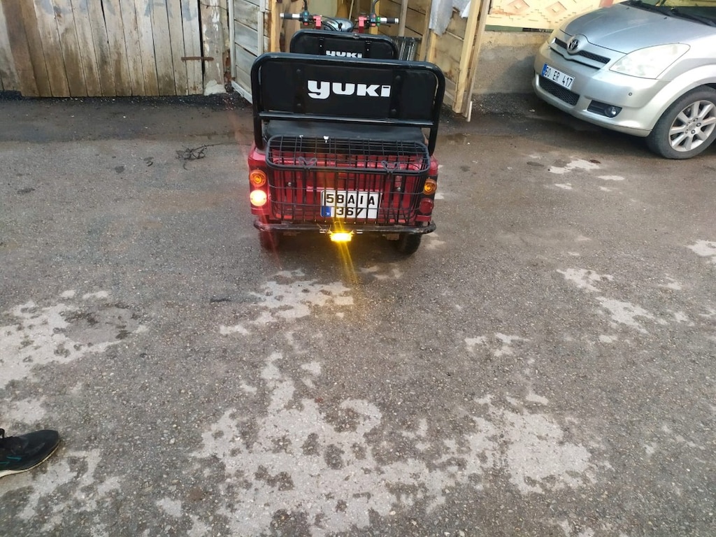 3 tekerlekli elektrikli motosiklet pony twin plus. - 4