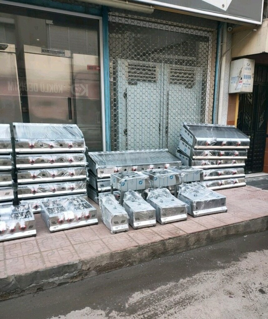 sanayi tipi endüstriyel ocak fritöz kuzineli fırın pleyt ızgara tost - 8