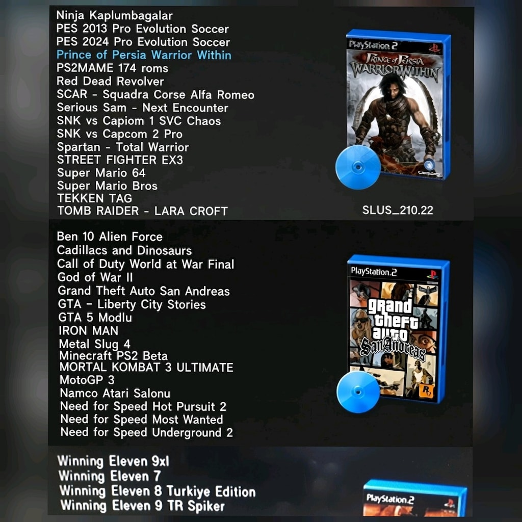 PlayStation 2 Oyun Konsolu Oyunlu - 2