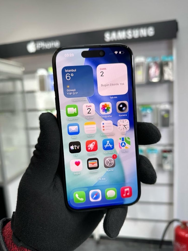 İphone 16 siyah YD - 7