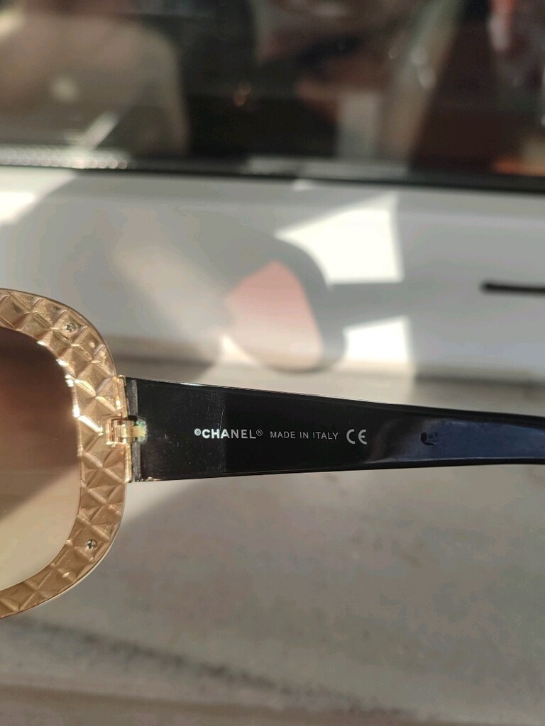 Chanel Asetat Kapitone CC Güneş Gözlüğü 4159 Kahverengi - 3