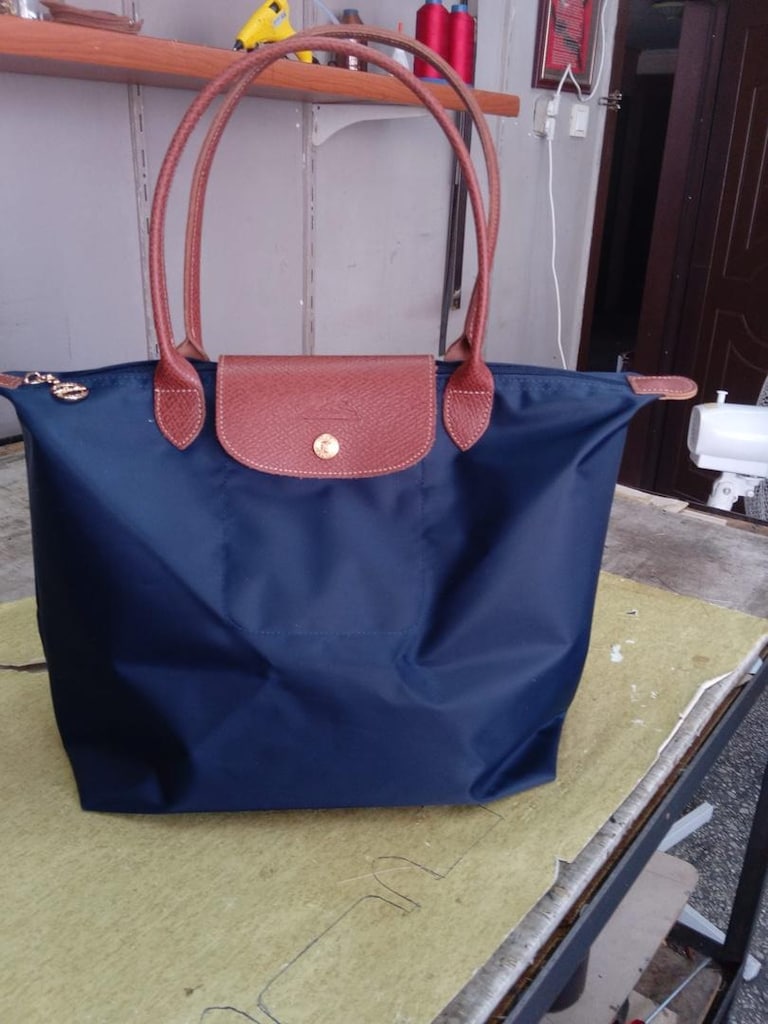 Longchamp Siyah Çanta M Boy - 4