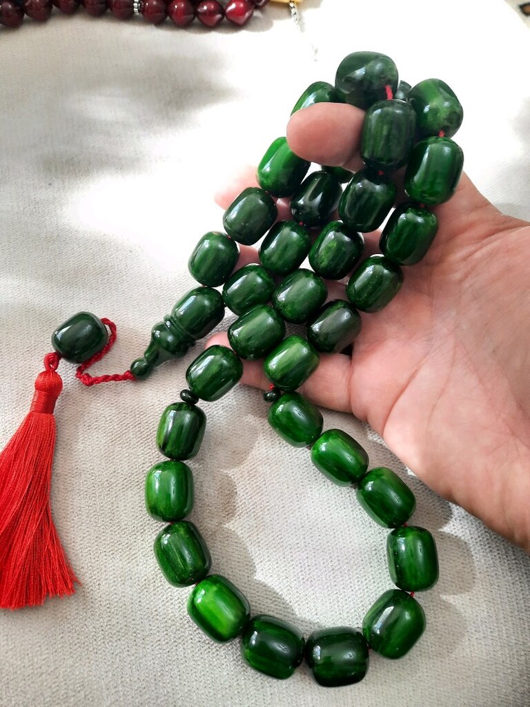 dev boy sıkma kehribar tesbih - 3