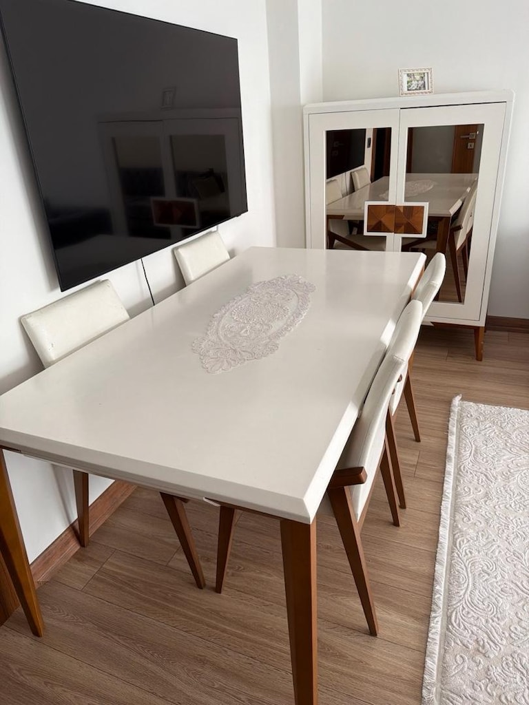 koltuk takımı yemek masası ve vitrini - 5