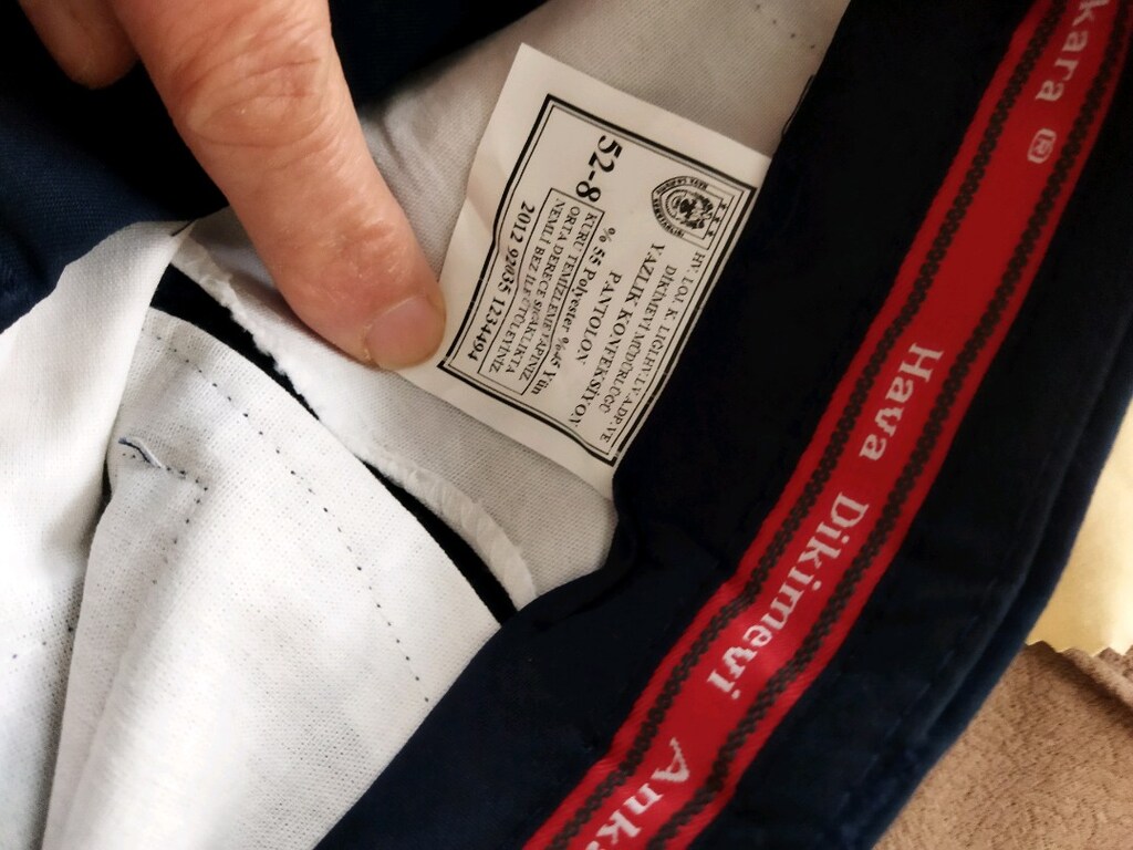 Erkek kumaş pantolon yazlık kumaş sıfır ürün - 9