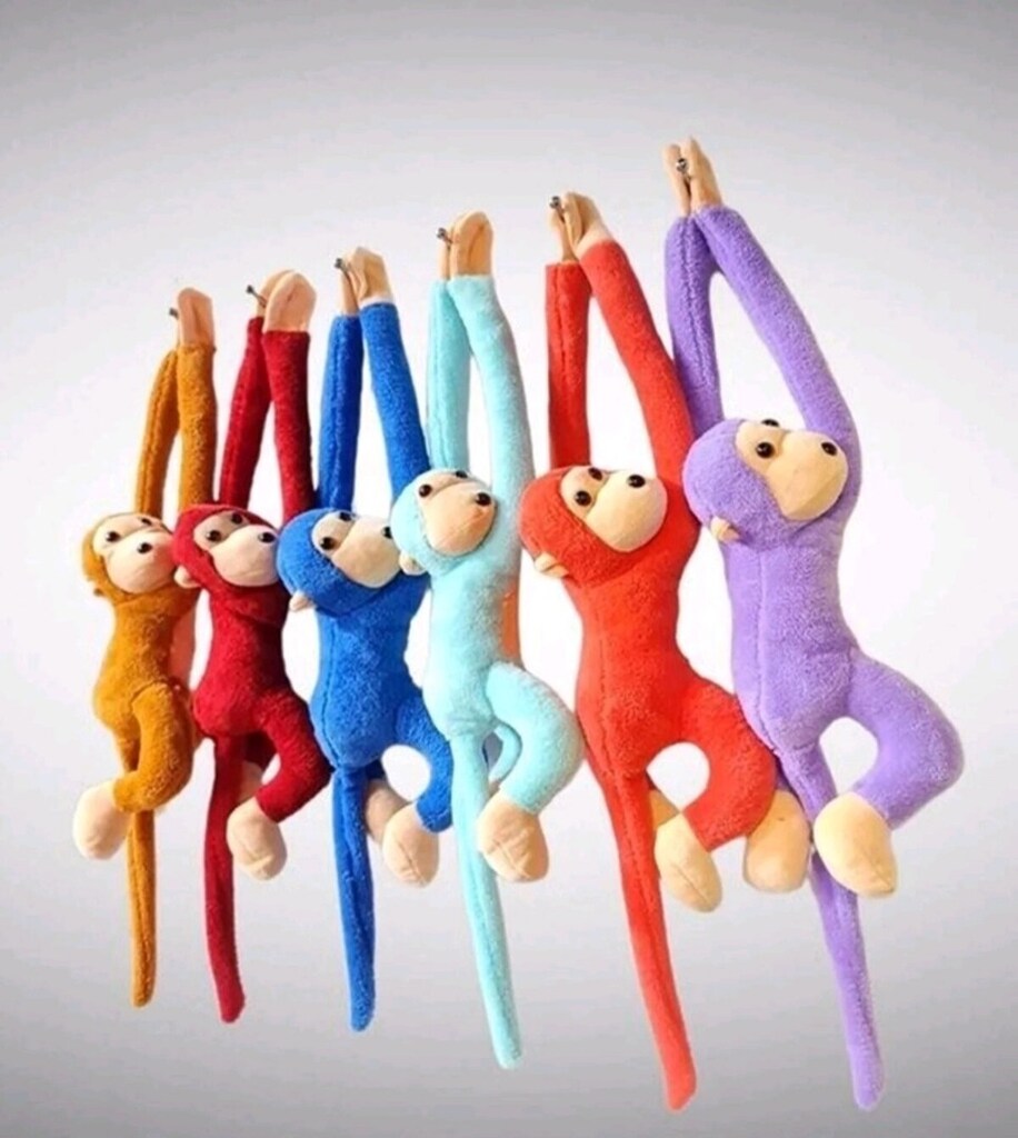Peluş Sarılan Maymun Oyuncak - 3