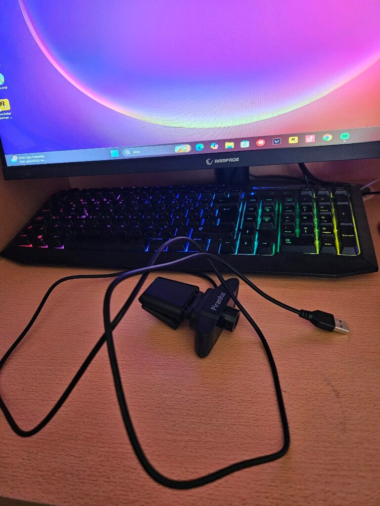PIRANHA 9635 MIKROFONLU FULL HD 1080P PC KAMERA - 7