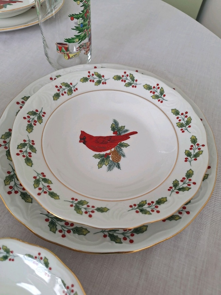 yılbaşı temalı yemek takımı - 7