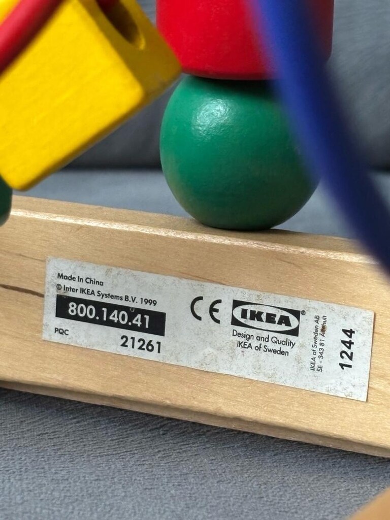 IKEA Ahşap Boncuk Labirenti - 5
