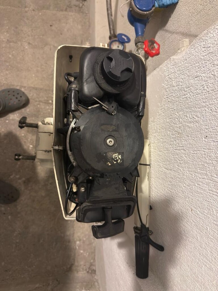 Johnson Deniz motoru 4 hp 2 zamanlı sorunsuz motor - 6