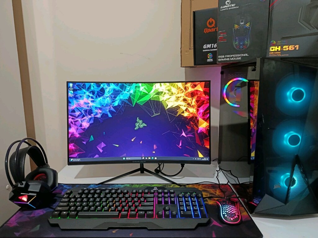 İ5-9400F/1660S/16GB RAM/500GB/200HZ HER ŞEY DAHİL GAMİNG SET - 5