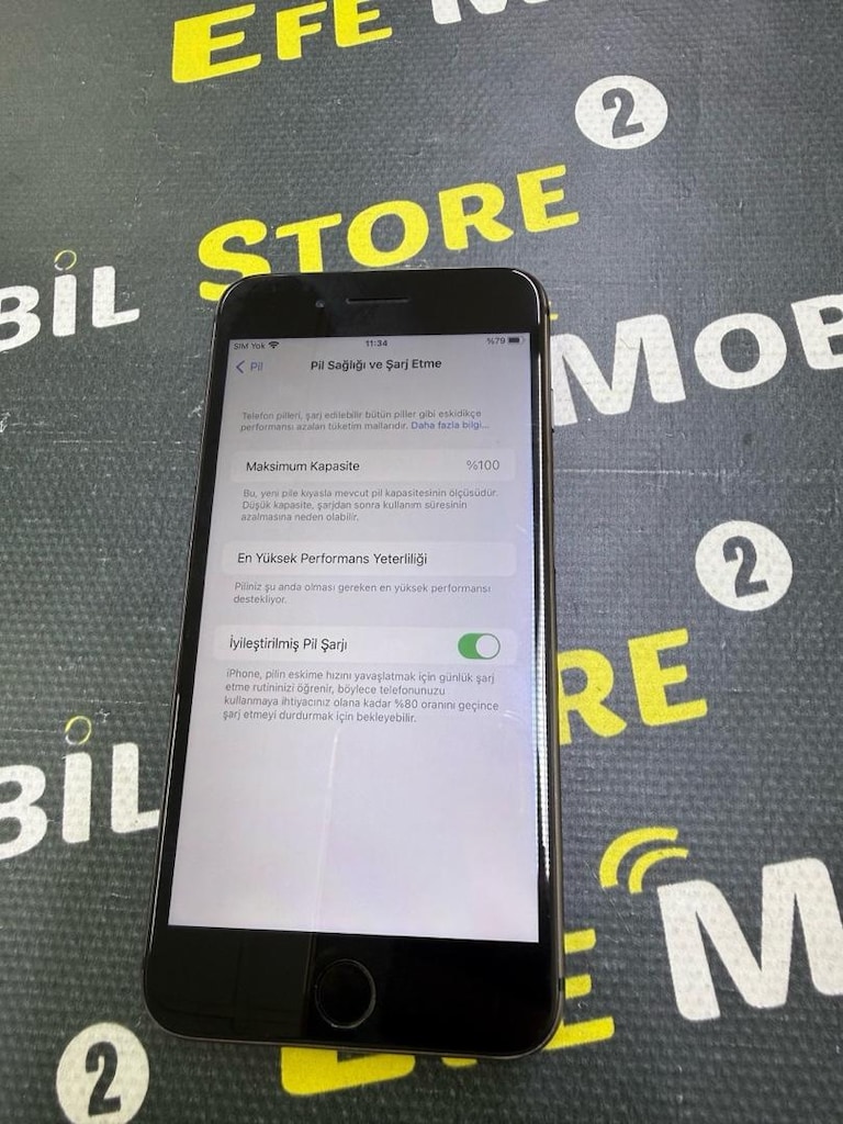 İPHONE 8 PLUS 64 GB HAFIZA PİL 100 - 8
