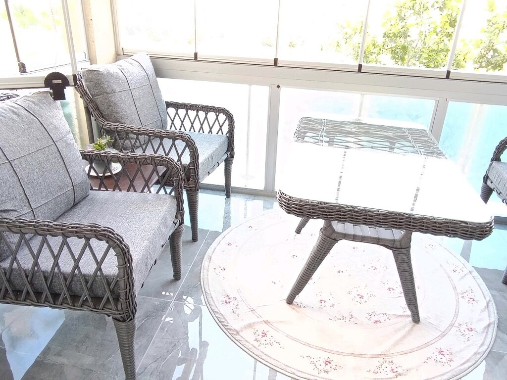 Rattan balkon takımı - 3