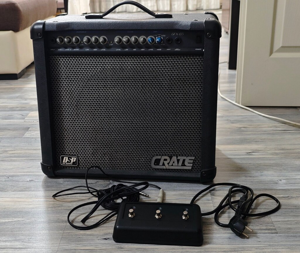 CRATE GFX-65 Gitar Amfisi USA - 4