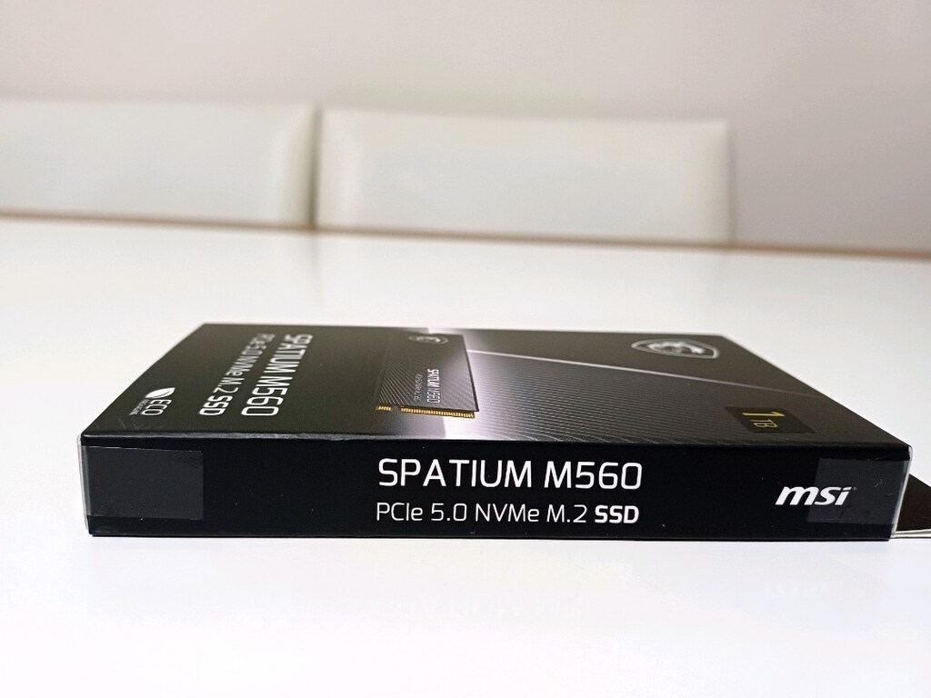 SIFIR MSI SPATIUM M560 GEN 5 PCI E 5.0 1TB NVME M.2 SSD - 6