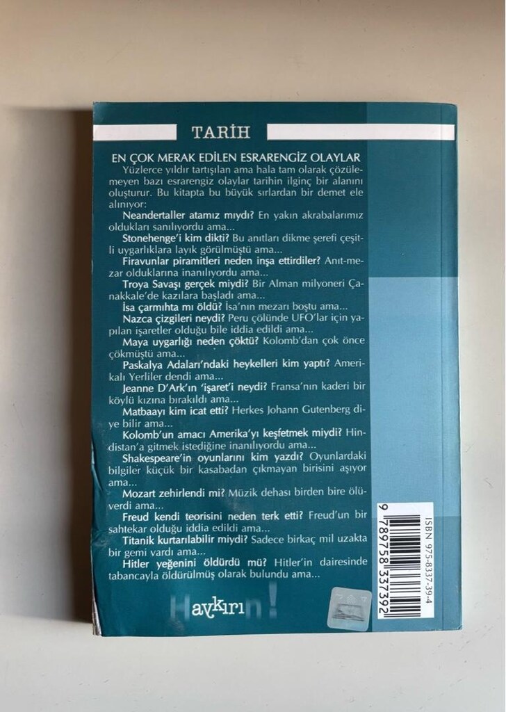 Paul Aron - Tarihin Büyük Sırları Kitabı - 2
