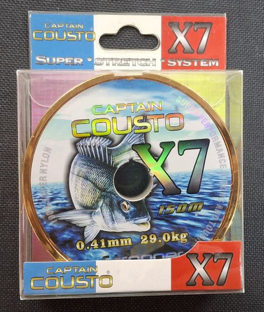 Captain Cousto X7 100% Süper Carbon Olta Misinası 10 paket. OLTA136 - 7