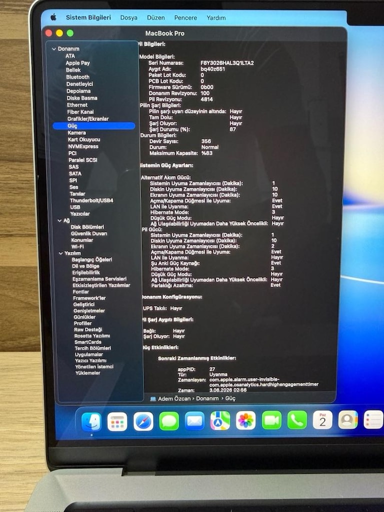 MacBook Pro / M2 Max / 14 inç / 32 GB Ram / 1 TB Ssd - 3
