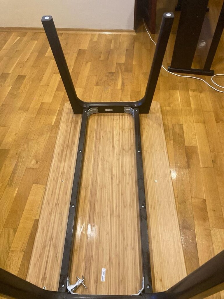 bambu ikia ahşap masa. - 6