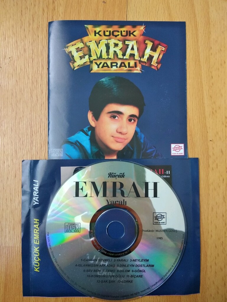 Emrah Orjinal Bandrollü Yaralı CD | Türkiye'deki İkinci El Eşyaları Al ...