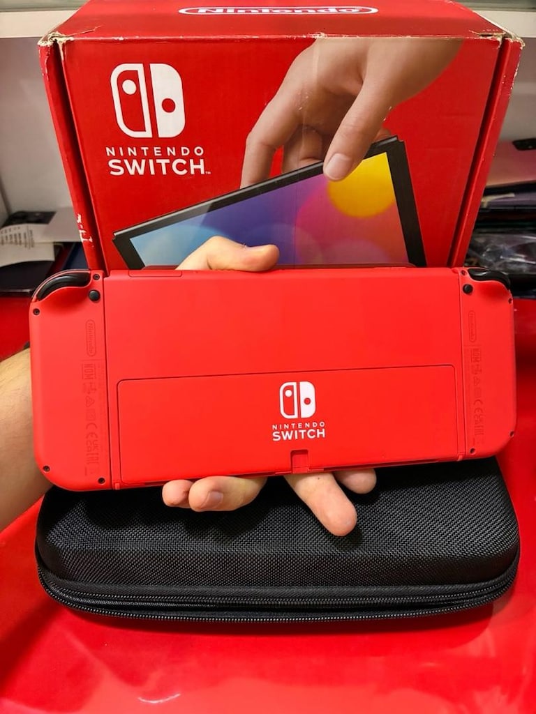 ÇİPLİ 256GB MARIO EDITION NİNTENDO SWİTCH OLED+ÇANTA - 5