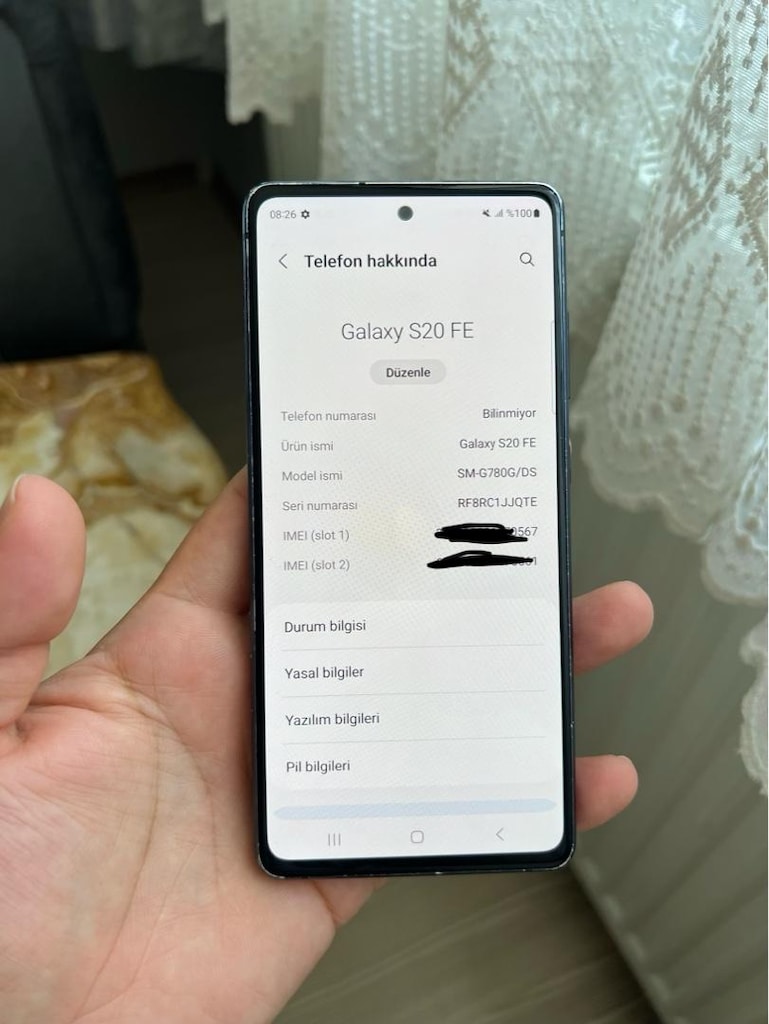 Samsung S20 FE 128 GB Orijinal TR Cihaz - 10