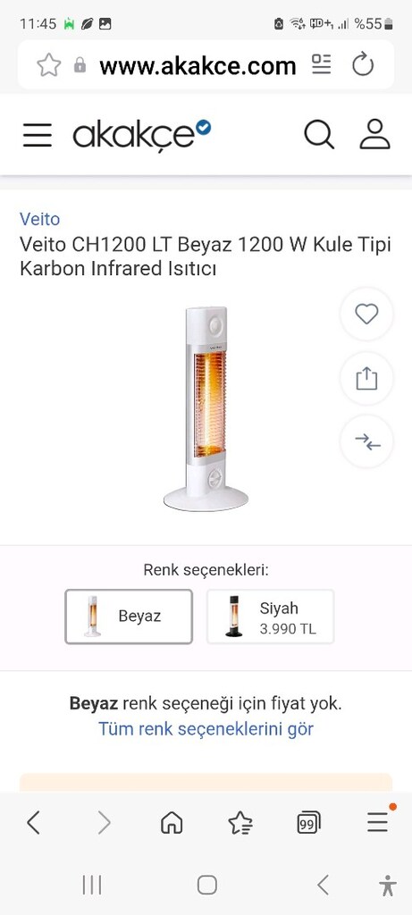 nanoteknoloji karbon infrared ısıtıcı soba - 5
